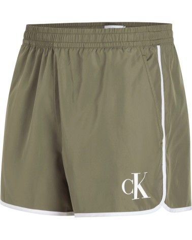 Calvin Klein Men's Swim Shorts - Dusky Green Color Option