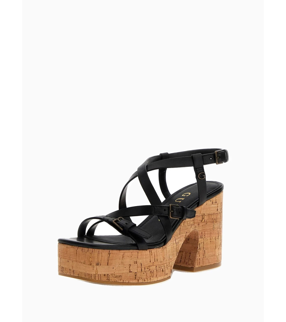 **Meta Title:** Sneaker Guess Corke Donna Nero/Ivory - Chic