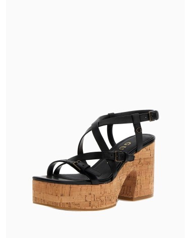 **Meta Title:** Sneaker Guess Corke Donna Nero/Ivory - Chic