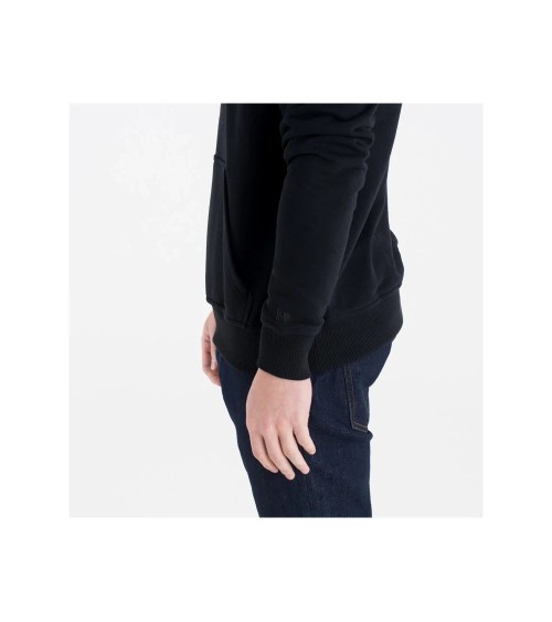 NEW ERA CHICAGO BULLS KAPUZENPULLOVER, FELPA CON CAPPUCCIO DA UOMO, NERO, XS