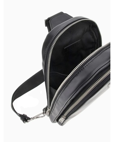 **Meta Title:** Buy GUESS HMMECA-P4269 Black Backpack Online