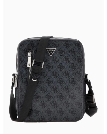 Borsa GUESS Torino Double Zip Nera - Eleganza e Stile