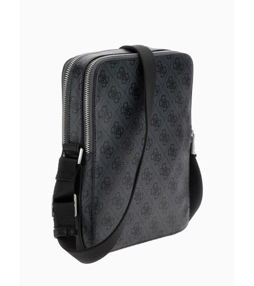 Borsa GUESS Torino Double Zip Nera - Eleganza e Stile