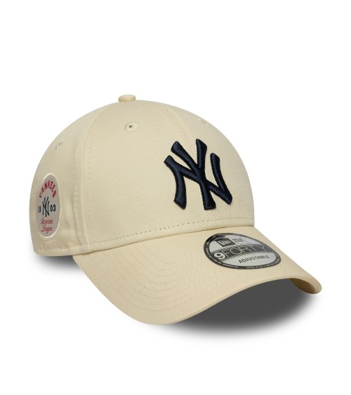 NEW ERA MLB SIDE PATCH 940 FOR MEN, COLOR LIGHT BEIGE