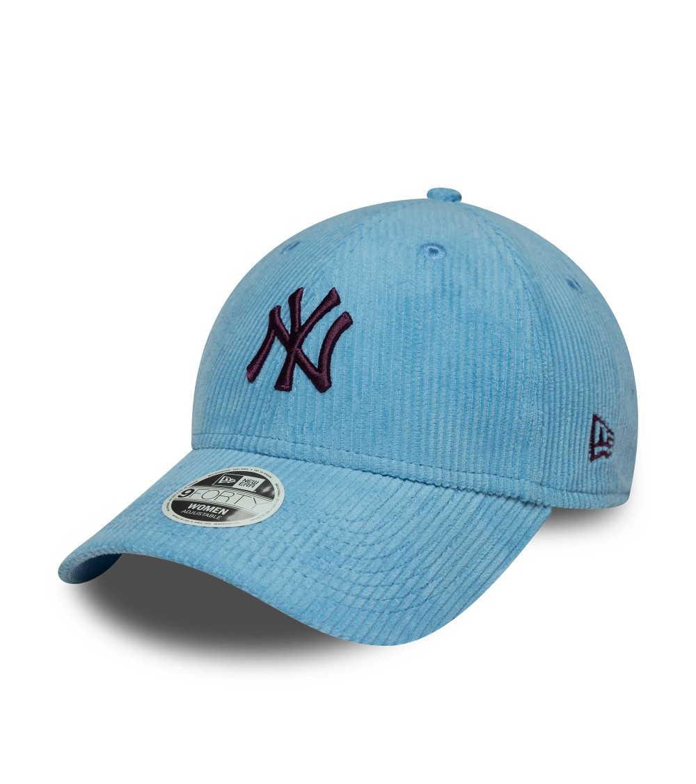 NEW ERA CORD 9FORTY FOR WOMAN, COLOR PASTEL BLUE