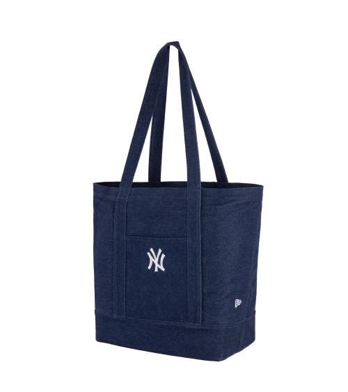NEW ERA DENIM TOTE BAG NEYYAN  NVY