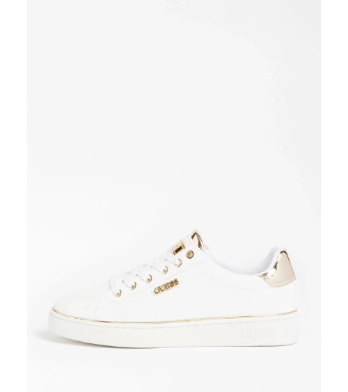 Guess Beckie Damen Sneaker Schwarz/Weiß Größe 41 kaufen