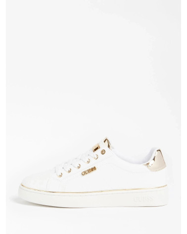 Guess Beckie Damen Sneaker Schwarz/Weiß Größe 41 kaufen