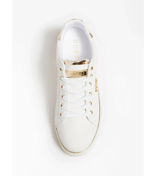 Baskets Beckie Femme Noir et Blanc - Confort