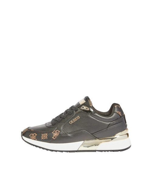 Buy GUESS Moxea Black Brown Ochra Women's Sneakers Online