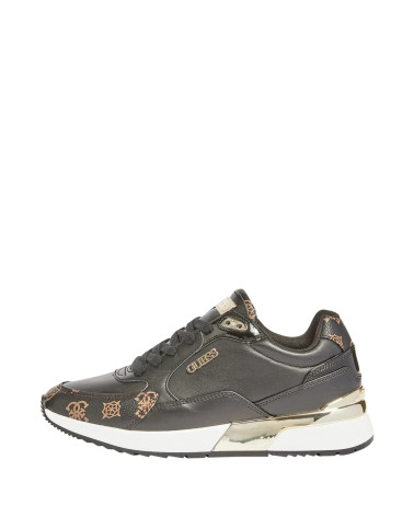 Buy GUESS Moxea Black Brown Ochra Women's Sneakers Online