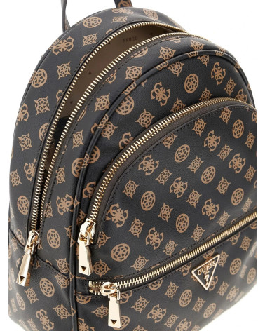**Meta Title:** GUESS Manhattan II Large Backpack - Chic Mocha