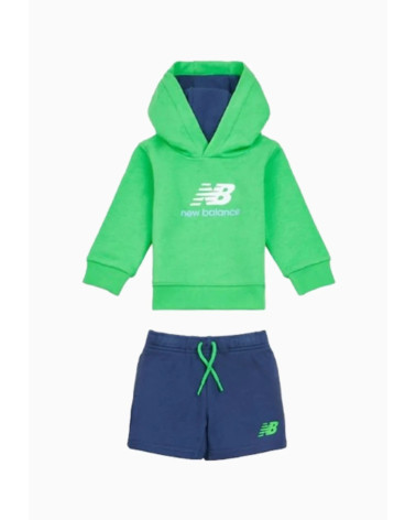 Felpa e pantaloni New Balance GAP - Verde Mela 12-24 mesi