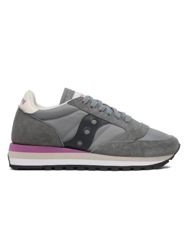 Buy Saucony Jazz Triple Sneakers in Grey and Purple Colors