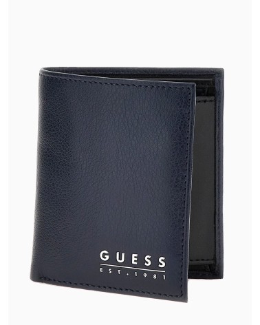 Portafoglio Uomo Guess SMFIDALEA22 Nero, Eleganza e Stile
