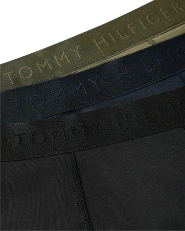 Bóxers Tommy Hilfiger 3 Pzs Color Negro para hombre.