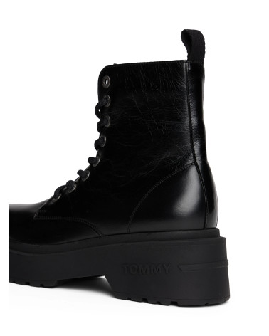 Tommy Hilfiger TJW Botines Shiny Lea - Negro | Envío Gratis