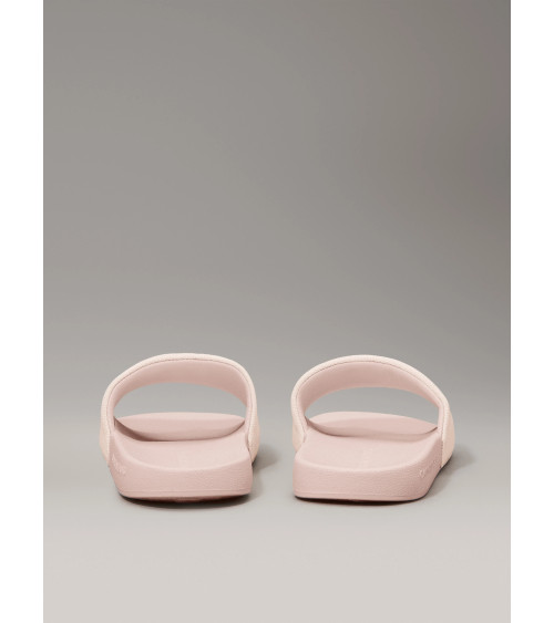 Calvin Klein Slide Monogram WMNS - Stylish Purple Slippers 37 EU