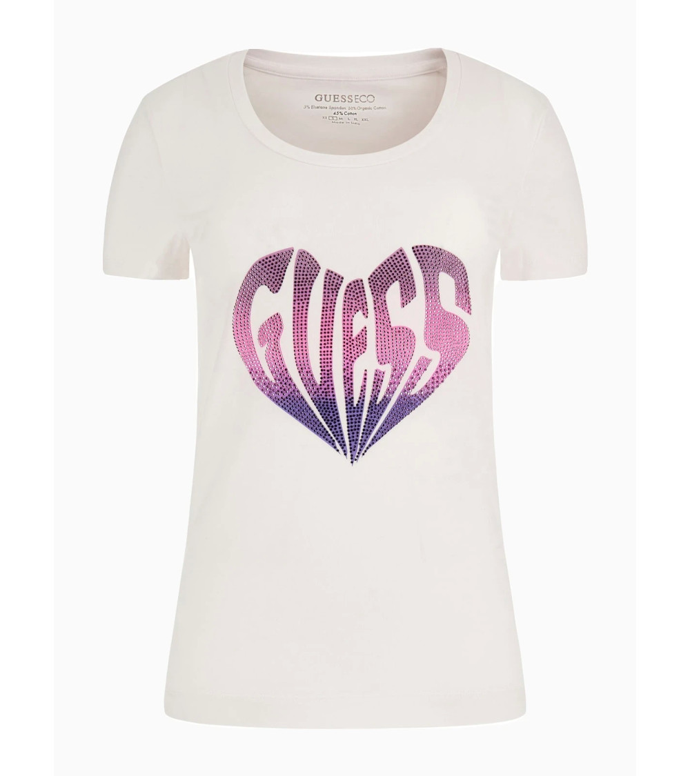 T-Shirt GUESS Donna Nera W4RI53-J1314 - Moda e Stile