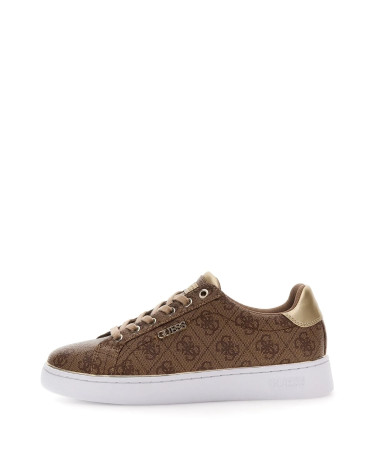 Zapatillas Guess Beckie Beige para Mujer - Estilo Casual Elegante