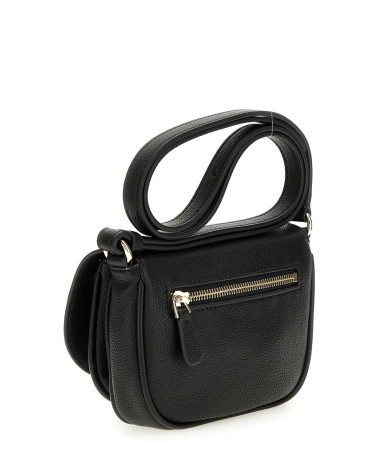 GUESS Calebra Mini Convertible Flap Bag - Stylish Black Crossbody
