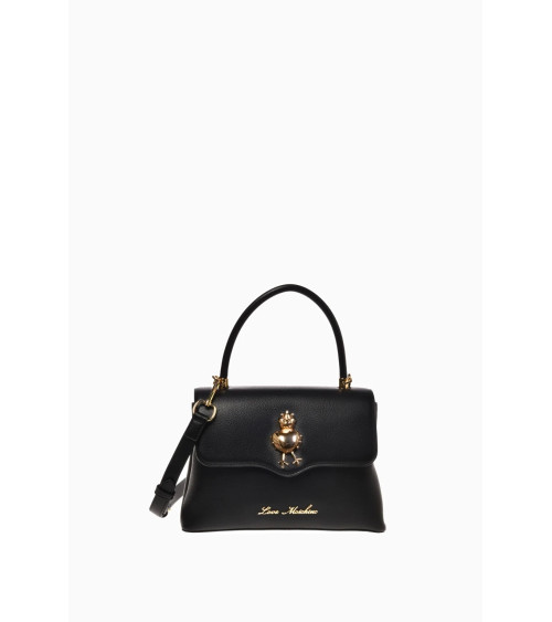 Borsa nera Love Moschino: stile ed eleganza senza tempo.