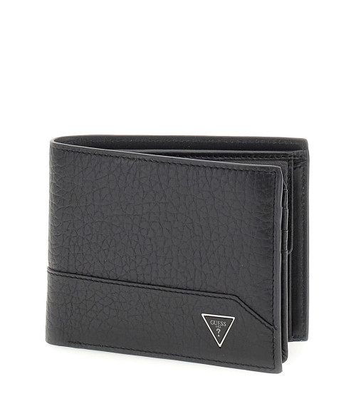 Cartera GUESS negra con bolsillo - Un estilo único e inigualable