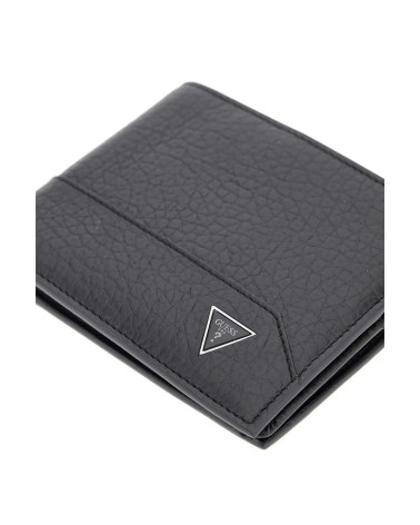 **Meta Title SEO**: Portefeuille GUESS Noir Élégant pour Hommes