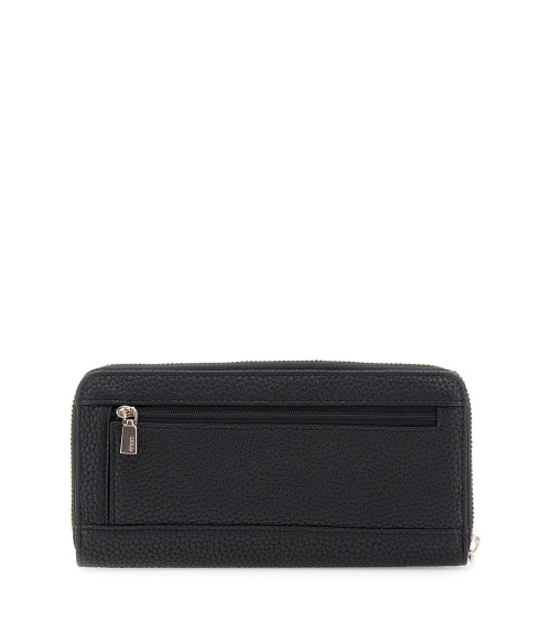 Billetera GUESS Brenton SLG negra de 65 caracteres exactos