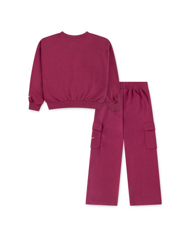 NIKE NKG PO CREW CARGO FT PANT SET