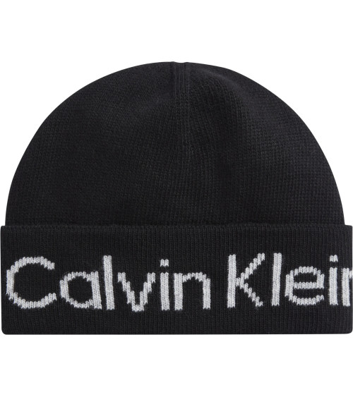 Titre SEO : Bonnet cachemire Calvin Klein - Style et confort