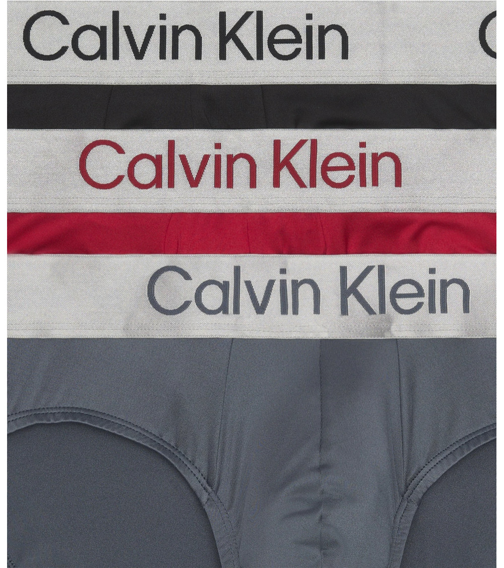 Slips Calvin Klein 3Pk Rouge - Élégance et confort garantis