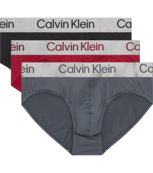 Slips Calvin Klein 3Pk Rouge - Élégance et confort garantis
