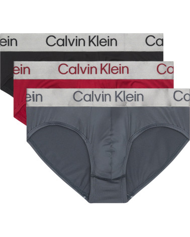 Slips Calvin Klein 3Pk Rouge - Élégance et confort garantis