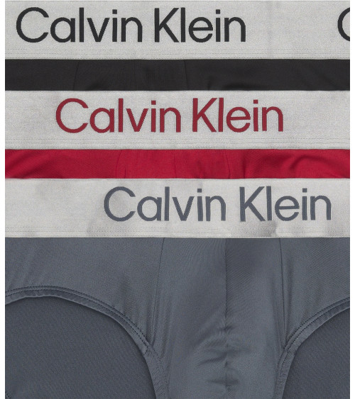 Slips Calvin Klein 3Pk Rouge - Élégance et confort garantis