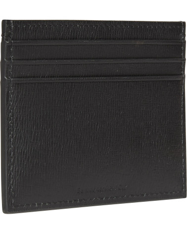 **Meta Title:** Calvin Klein Saffiano Card Case Uomo - Nero