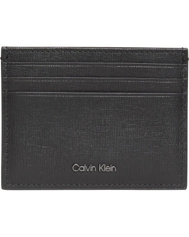 Calvin Klein Saffiano Kartenhalter für Herren - Schwarz