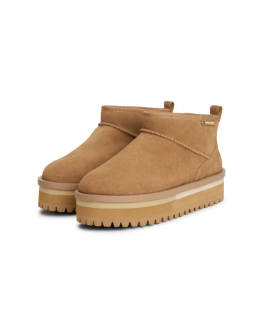 Tommy Hilfiger Women's Flatform Boots - Bronze Twist - Shop Now!