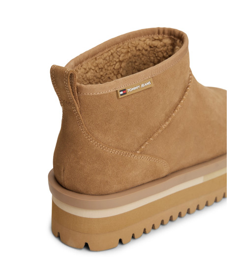 Compra Botas Tommy Jeans Mujer | Beige y Caqui Flatform