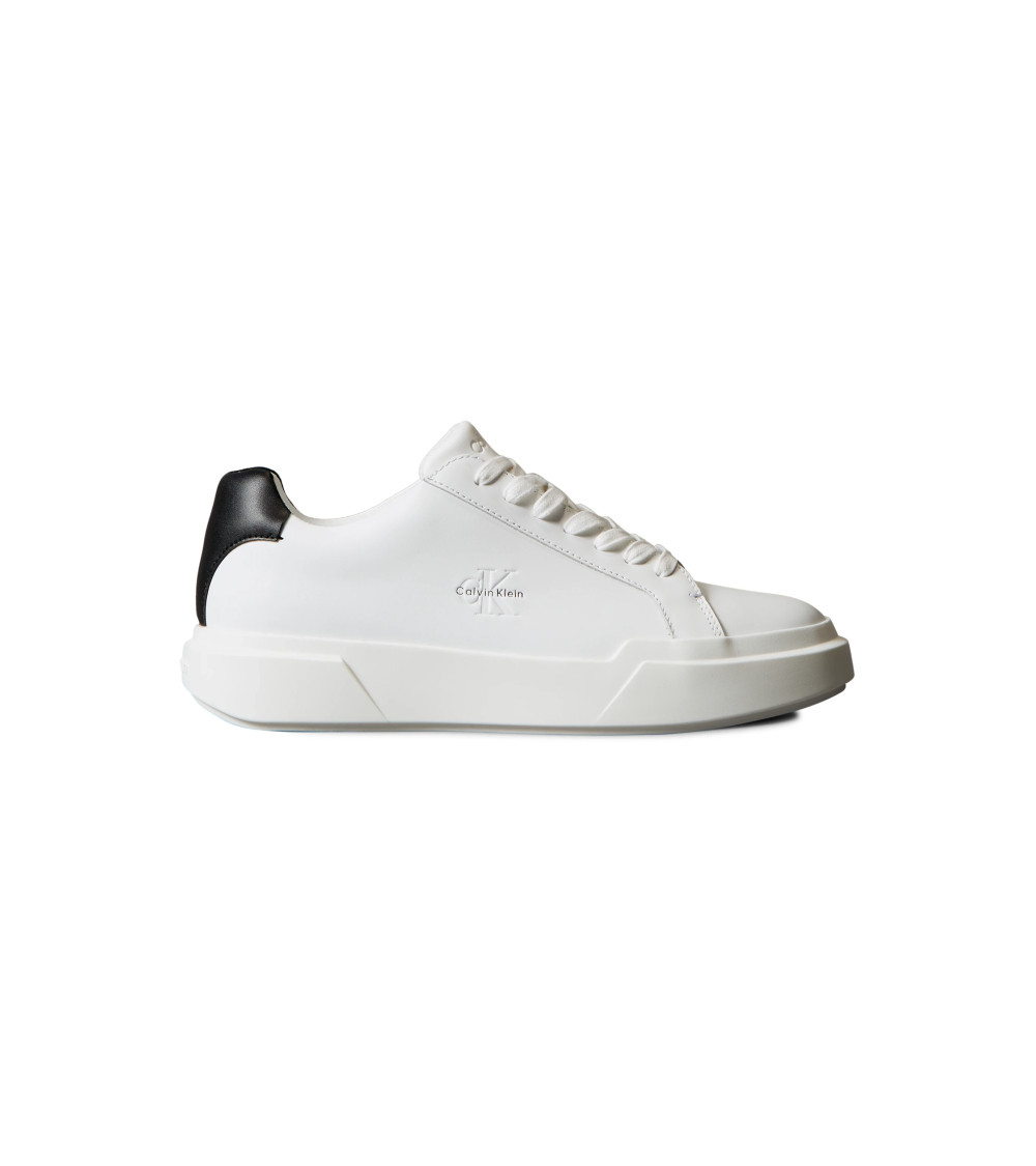 **Meta Title SEO**: Sneakers Chunky CK Pelle Bianco/Nero, 41 EU