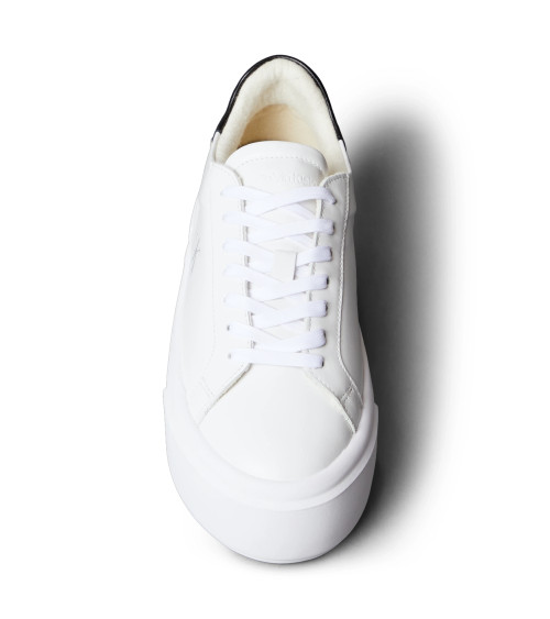 Calvin Klein Flatform Lace Up Sneakers - Stylish Comfort Footwear
