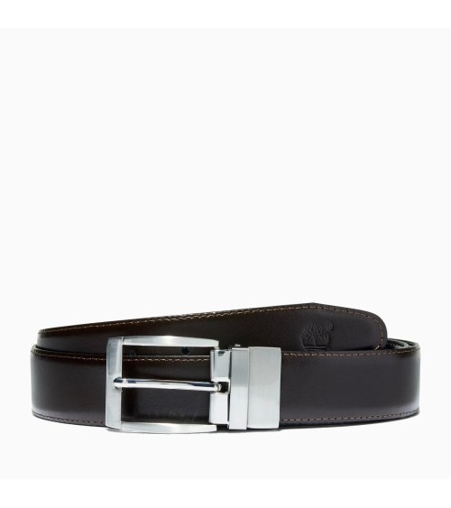 TIMBERLAND 35MM REV BUCKLE LEATHER CLASSIC BELT