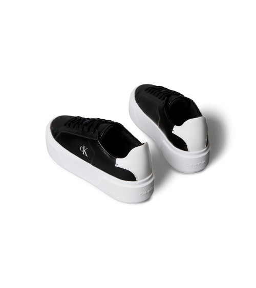 Calvin Klein Flatform Lace Up Sneakers - Stylish Comfort Footwear