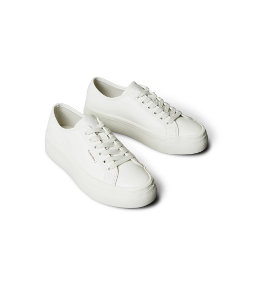 **Meta Title:** CK Women’s Black Low Top Lace-Up Sneakers