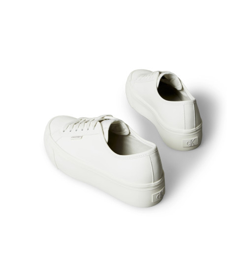 **Meta Title:** CK Women’s Black Low Top Lace-Up Sneakers