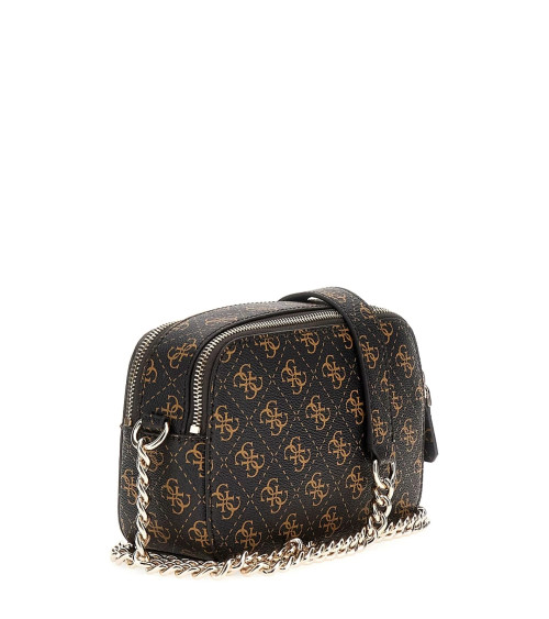 **Meta Title**: GUESS Noelle II Crossbody - Eleganza in Brown