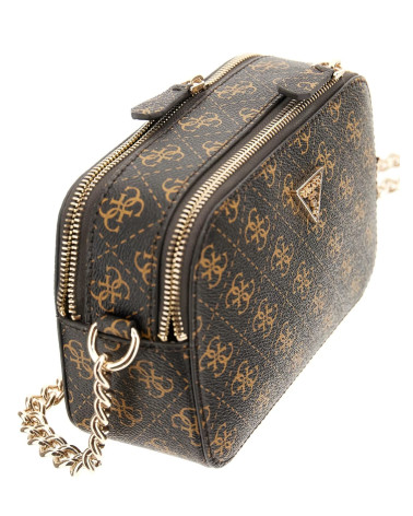 GUESS Noelle II Crossbody Bag - Stylish Brown Logo Design