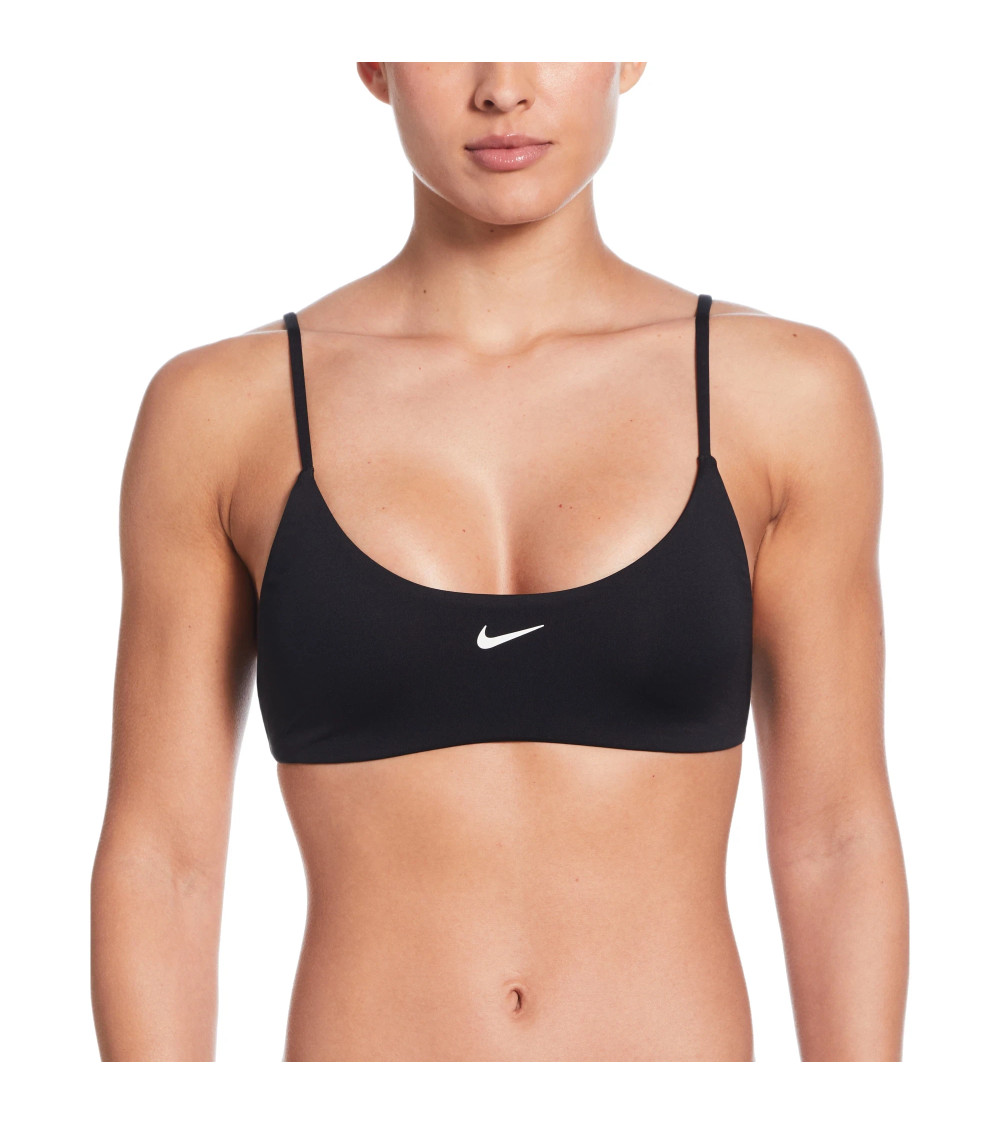 NIKE SWIMWEAR COSTUME A DUE PEZZI, BLACK, L DONNA