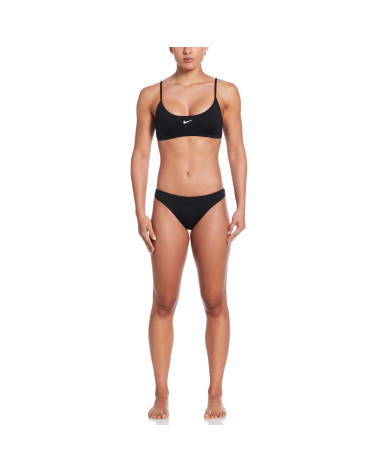 NIKE SWIMWEAR COSTUME A DUE PEZZI, BLACK, L DONNA