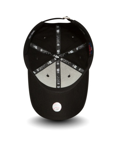 NEW ERA LOS ANGELES DODGERS 9FORTY ADJUSTABLE CAP LEAGUE ESSENTIAL BLACK - ONE-SIZE